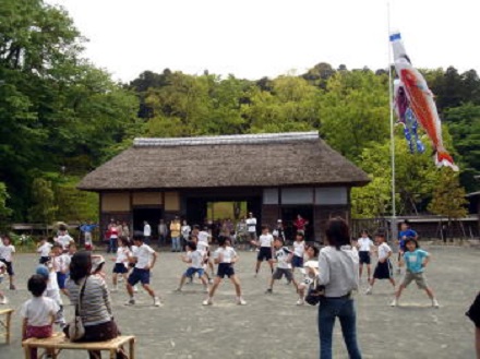 前庭（中庭）でのイベント