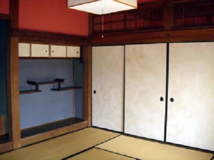 違い棚・欄間